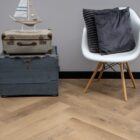 Rijn Visgraat Plak PVC vloer - sfeerbeeld